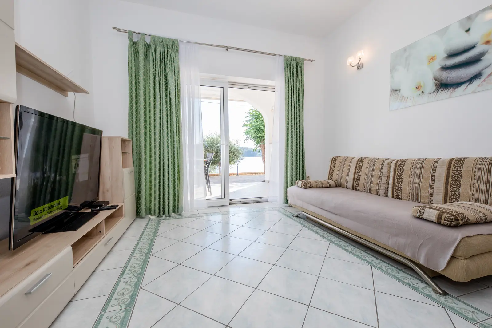 Apartment 2 — living area